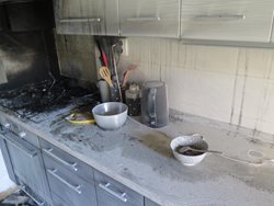 Více než stotisícová škoda po požáru v kuchyni v Písku