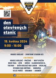 Den otevřených stanic profesionálních hasičů v Královéhradeckém kraji
