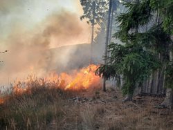 Hasiči na Zlínsku bojují s rozsáhlým požárem. Aktualizace - zásah ukončen