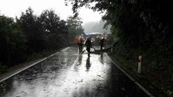 Víkendové výjezdy hasičů spojené s bouřkami v Olomouckém kraji.