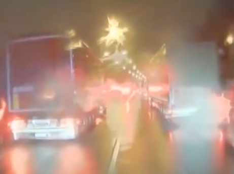 Nerespektování záchranné uličky ohrozilo zásah IZS na dálnici