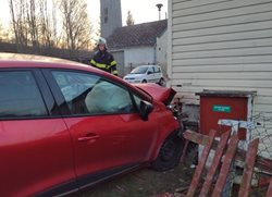 Nehoda v Hradci nad Svitavou, únik plynu a rychlý zásah hasičů