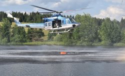 U Stříbrné hořel les, hasit pomáhal i vrtulník
