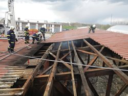 Požár vysokozdvižného vozíku způsobil škodu za milión a půl