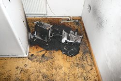 Požár vysoušeče v ostravské galerii byl rychle uhašen