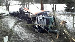 Ranní hromadná nehoda mezi Hlinskem a Svitavami 