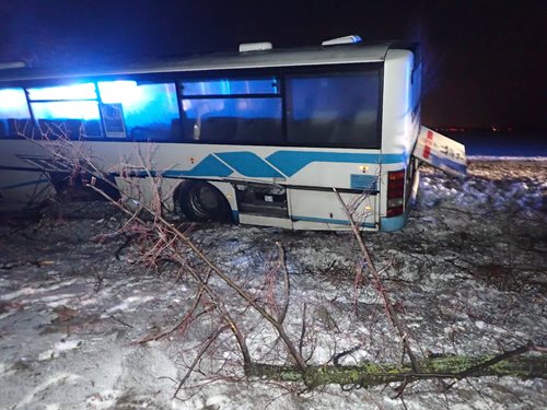 Nehoda autobusu