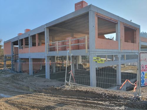 Výstavba nové požární stanice v Žamberku je v plném proudu