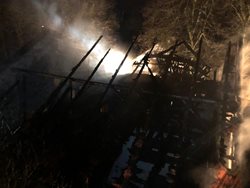Druhý stupeň poplachu byl vyhlášen při  požáru ve Stráži nad Nežárkou