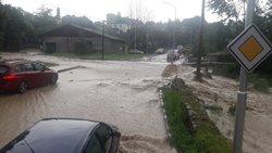 Na Svitavsku hodně pršelo, během jedné hodiny 13 výjezdů