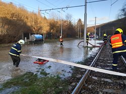 Opět jsme zasahovali v ulici Bystrcká u vodovodní havárie