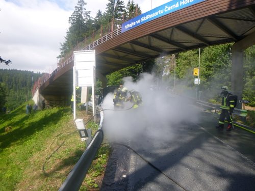 Požáry osobních vozidel