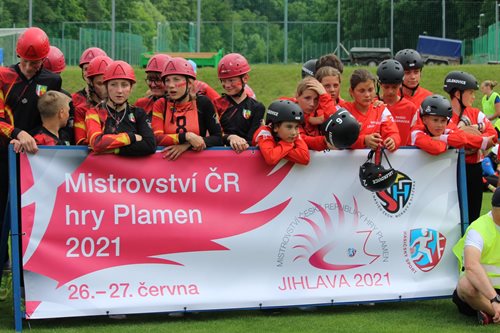 Mistrovství ČR hry Plamen otevřely závody ve štafetách