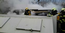 Hasiči během tří svátečních dnů vyjížděli čtyřicetkrát