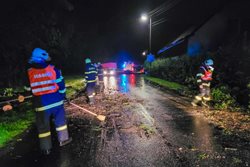 Přes dvě stovky událostí spojených s bouřkou