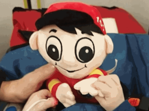 Plyšový Kryštůfek pomáhá dětem při zásazích záchranářů