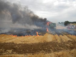 Jihočeský kraj potrápily tropické dny, nebezpečí požárů však stále trvá