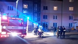 Požár v domově seniorů