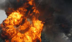 V hlavním městě explodoval kamion 