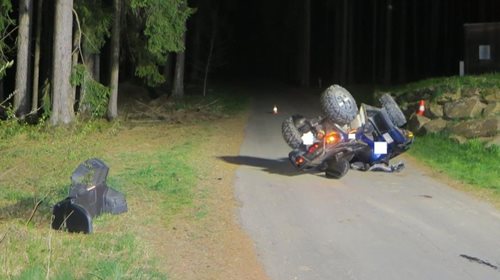 Ztráta kontroly skončila bojem o život