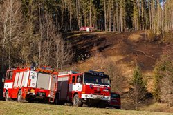 Požárů v přírodním prostředí přibývá, pálení hlaste hasičům přes internet