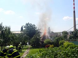 Chatku v Uherském Brodě-Havřicích zničily plameny