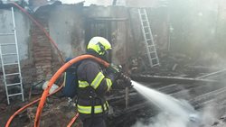 Při požáru v Radosticích vznikla škoda za 2 milióny korun
