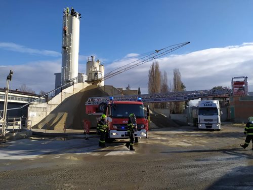 Záchrana osoby z vrcholu sila