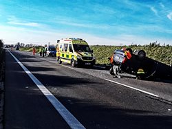 Při nehodě na Břeclavsku se zranil řidič