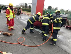 Hasiči a zdravotníci společně nacvičovali zásahy u dopravních nehod