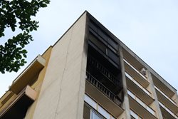 Ranní požár bytu v Ostravě-Porubě se čtyřmi zraněnými