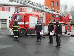 Rozloučení s kolegou Pavlem Antošem - po 25 letech služby odchází od našeho sboru