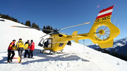 Nehoda na lyžích v Korutanech: zraněné dítě a rekreant