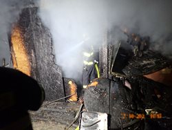 Požár zničil chatu ve Strání na Uherskohradišťsku