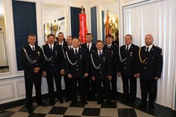 HZS Plzeňského kraje rozdal na zámku Kozel medaile
