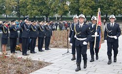 Slavnostní složení služebního slibu nových příslušníků Hasičského záchranného sboru Ústeckého kraje