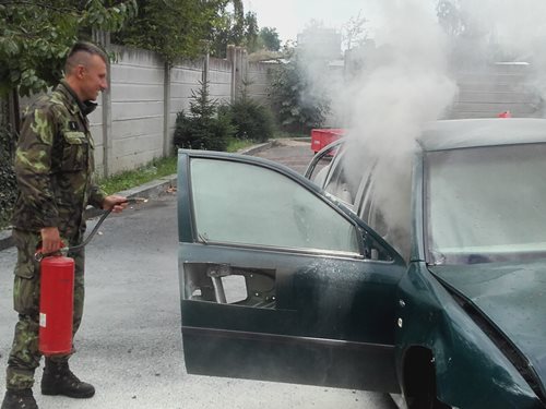 Součinnostní výcvik na klidné vodní hladině s Armádou ČR