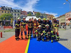 Naši hasičští borci opět bodovali na soutěži pro nejtvrdší hasiče Firefighter Combat Challenge Czech – Jihlava 2023