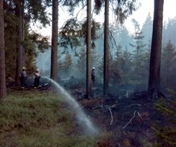 Na území Karlovarského kraje je vyhlášený stav zvýšeného rizika vzniku požárů Až do odvolání se nesmí rozdělávat oheň či používat voda z požárních nádrží 