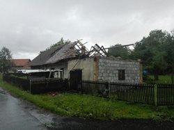 Déšť  zaměstnává hasiče v celém Královéhradeckém kraji 