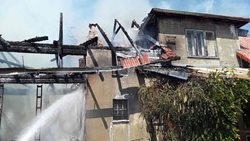 V Popůvkách na Třebíčsku hořel rodinný dům, škoda se vyšplhala na 500 tisíc korun