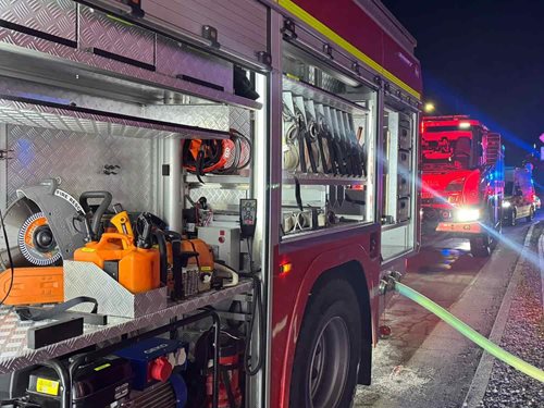 Požár technologie ochromil provoz výrobní haly