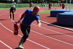 Vítězem Krajské soutěže v požárním sportu se stalo družstvo územního odboru Benešov