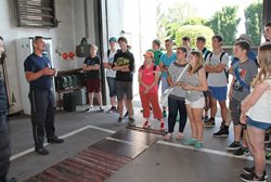 Výherci soutěže Tuta Via Vitae navštívili kolínskou stanici