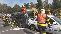 Regionální soutěž hasičů ve vyprošťování vyhrál domácí tým