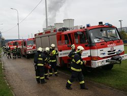 Taktické cvičení elektrárna Tušimice