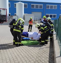 Cvičení prověřilo připravenost hasičů