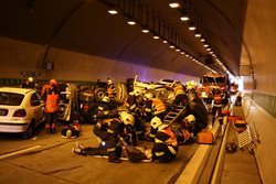 Taktické cvičení složek IZS Královéhradeckého kraje „TUNEL 2017“