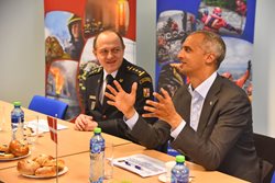 Generální ředitelství HZS ČR dnes navštívila delegace z Dánska