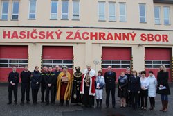 Tři králové opět našli cestu k olomouckým hasičům